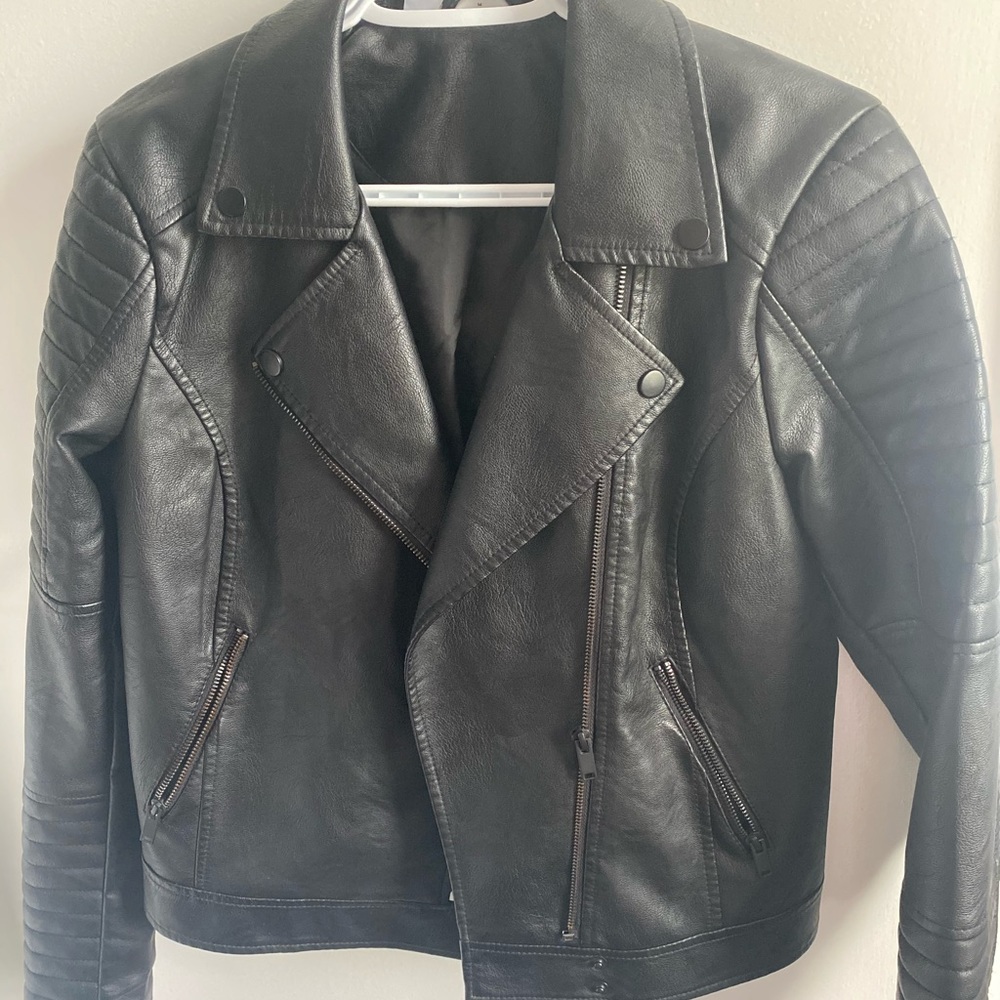 M Boutique Faux Leather Jacket